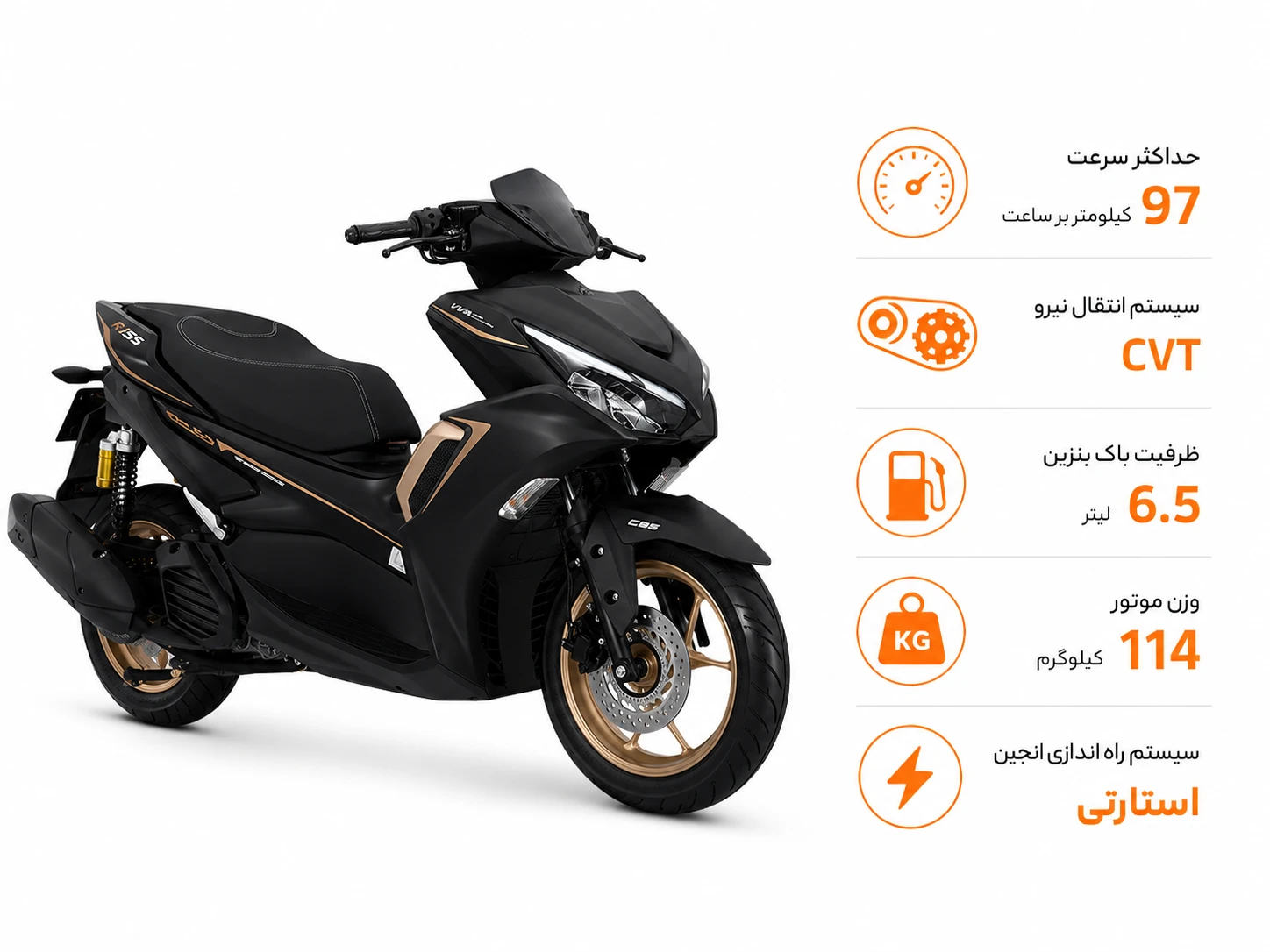 گلکسی R155 (آب خنک) (ABS)