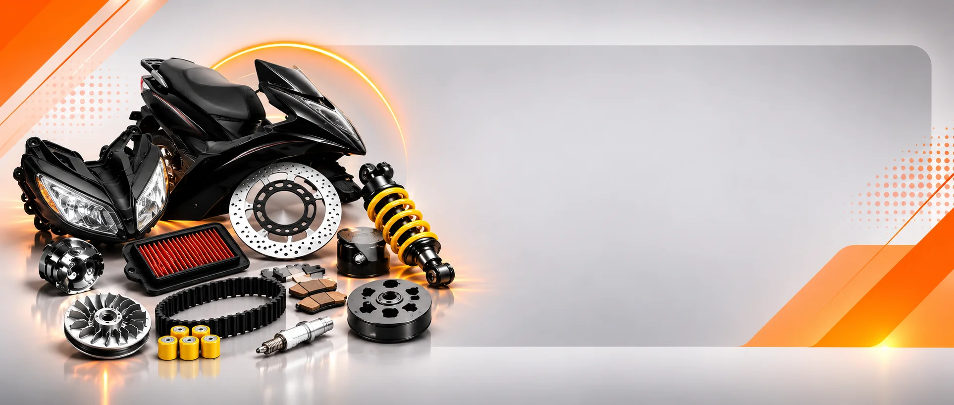 قطعات یدکی موتورسیکلت OR125 و مزایای خرید از NMOTOR